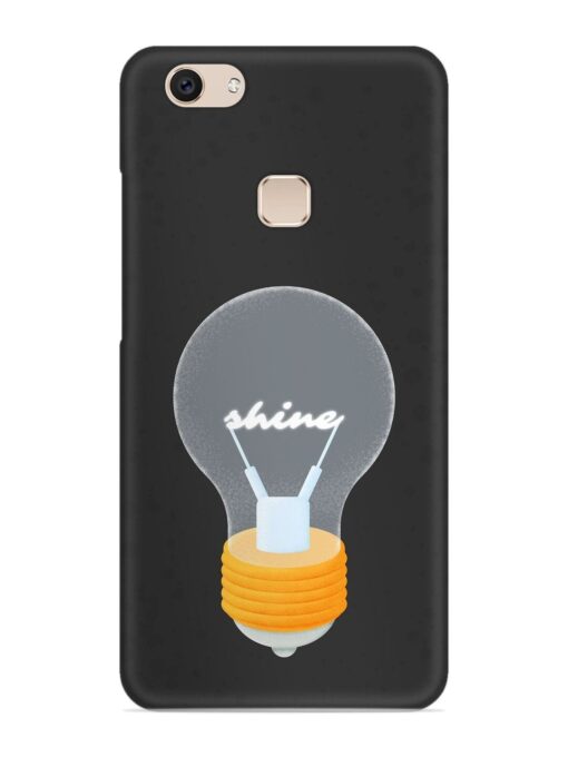 Bulb Background Snap Case for Vivo V7 Zapvi