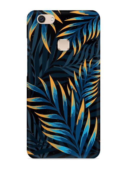 Abstract Leaf Art Snap Case for Vivo V7 Zapvi