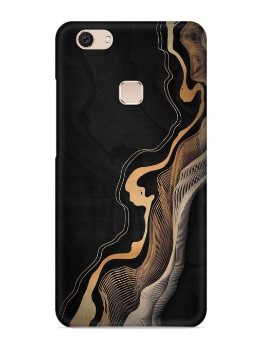 Abstract Art Snap Case for Vivo V7 Zapvi