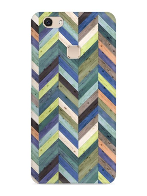 Chevron Random Color Snap Case for Vivo V7 Zapvi