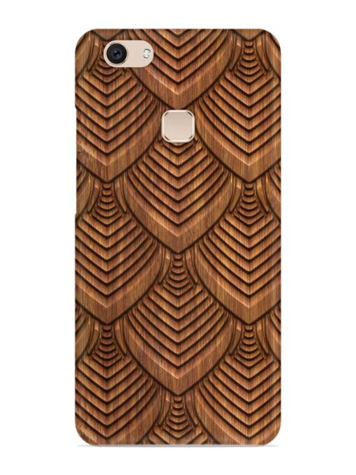 Carved Pattern On Snap Case for Vivo V7 Zapvi