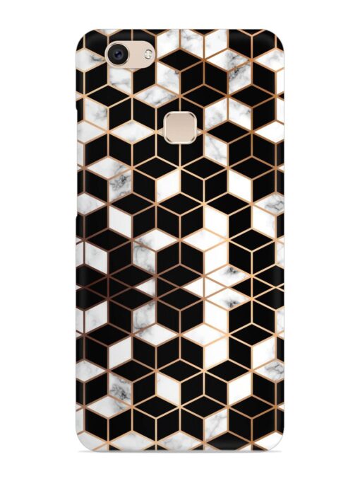 Vector Marble Texture Snap Case for Vivo V7 Zapvi