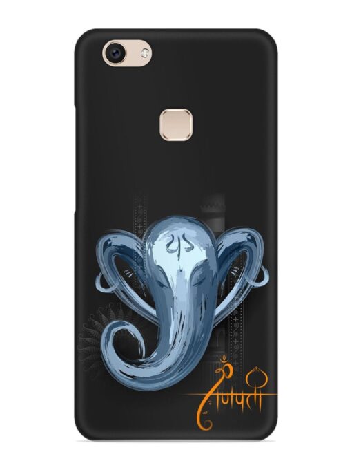 Illustration Lord Ganpati Snap Case for Vivo V7 Zapvi