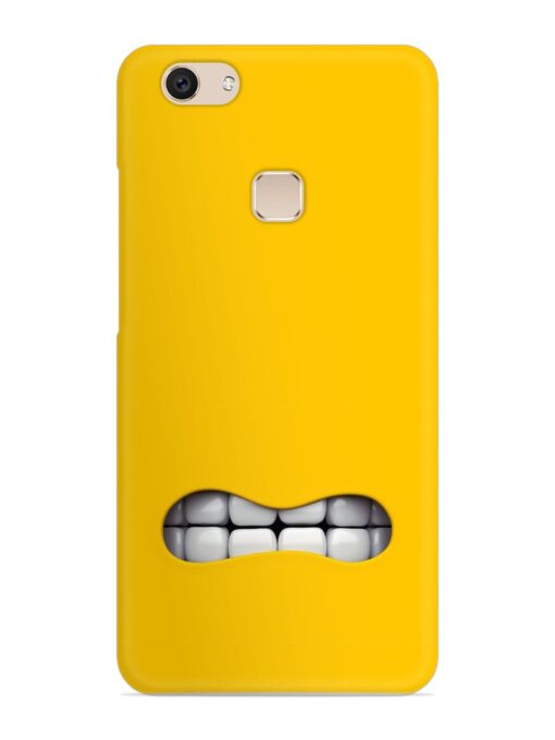 Mouth Character On Snap Case for Vivo V7 Zapvi