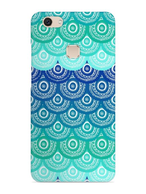 Ethnic Seamless Pattern Snap Case for Vivo V7 Zapvi