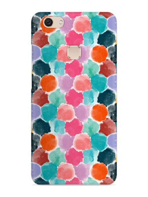 Colorful Seamless Pattern Snap Case for Vivo V7 Zapvi