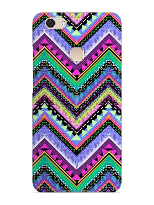 Tribal Aztec Print Snap Case for Vivo V7 Zapvi