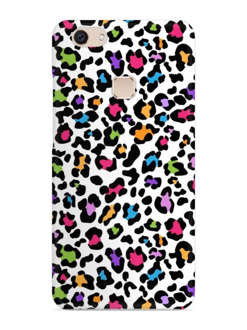 Seamless Leopard Pattern Snap Case for Vivo V7 Zapvi