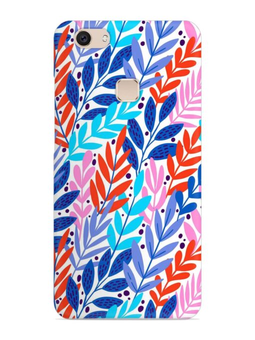 Bright Floral Tropical Snap Case for Vivo V7 Zapvi