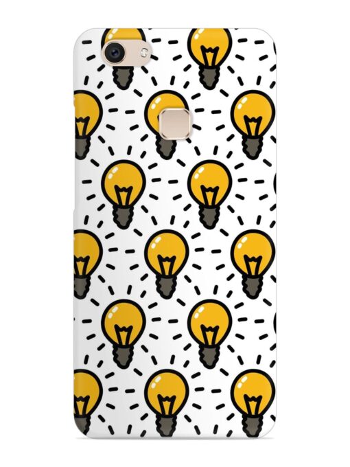 Light Bulb Seamless Snap Case for Vivo V7 Zapvi