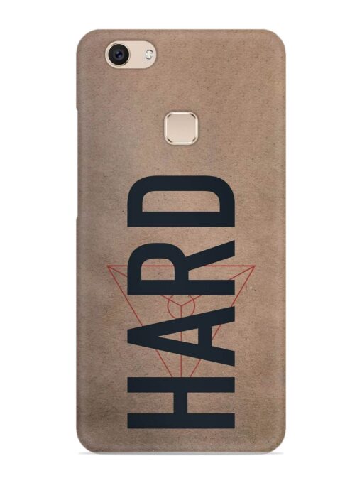 Hard Typo Snap Case for Vivo V7 Zapvi