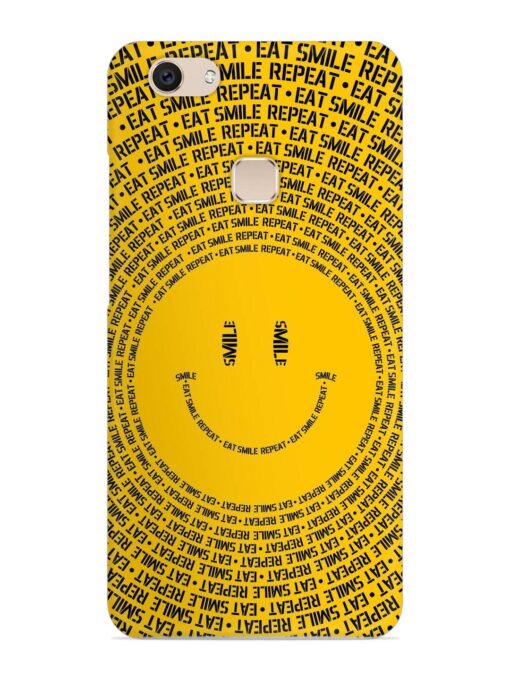 Smiley Snap Case for Vivo V7 Zapvi