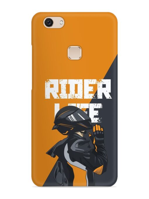 Rider Life Snap Case for Vivo V7 Zapvi