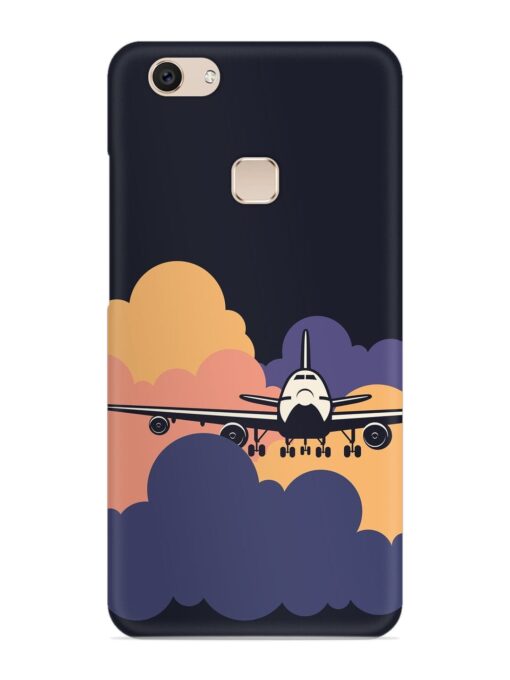 Aeroplane vector Snap Case for Vivo V7 Zapvi