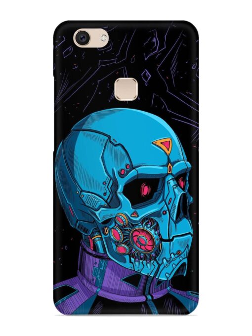 Skull Robo Vector Snap Case for Vivo V7 Zapvi