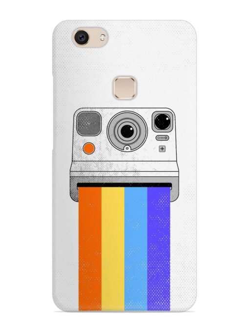 Retro Camera Art Snap Case for Vivo V7 Zapvi