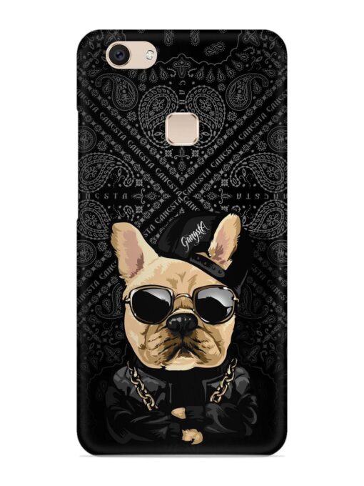 Gangsta Cool Sunglasses Dog Snap Case for Vivo V7 Zapvi