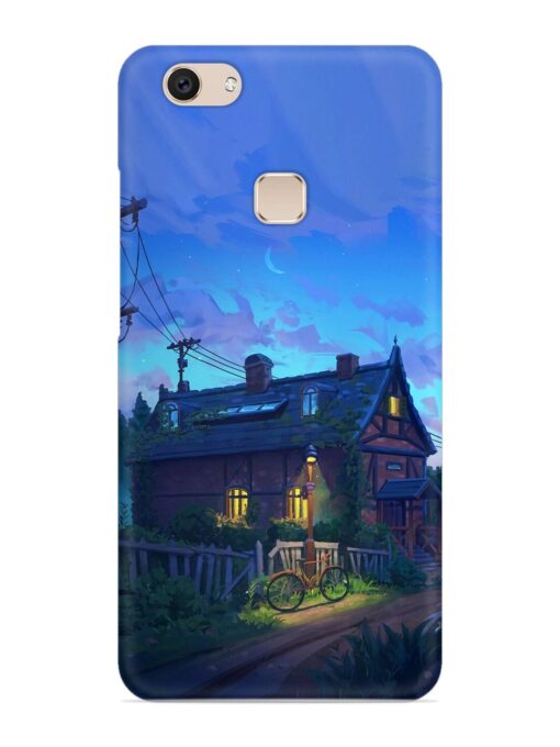 Beautiful Village House Snap Case for Vivo V7 Zapvi