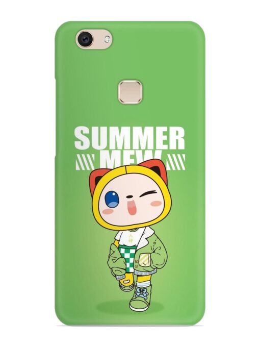 Summer Mew Snap Case for Vivo V7 Zapvi