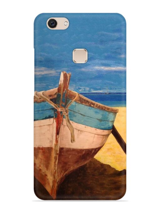 Canvas Painting Snap Case for Vivo V7 Plus