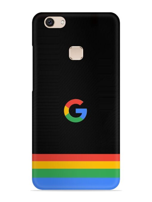 Google Logo Art Snap Case for Vivo V7 Plus Zapvi