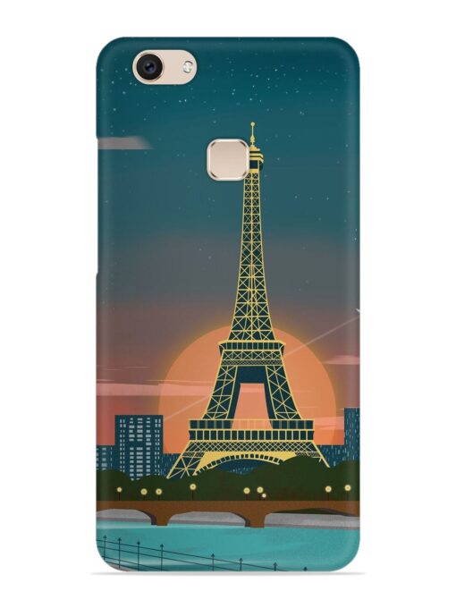 Scenery Architecture France Paris Snap Case for Vivo V7 Plus Zapvi