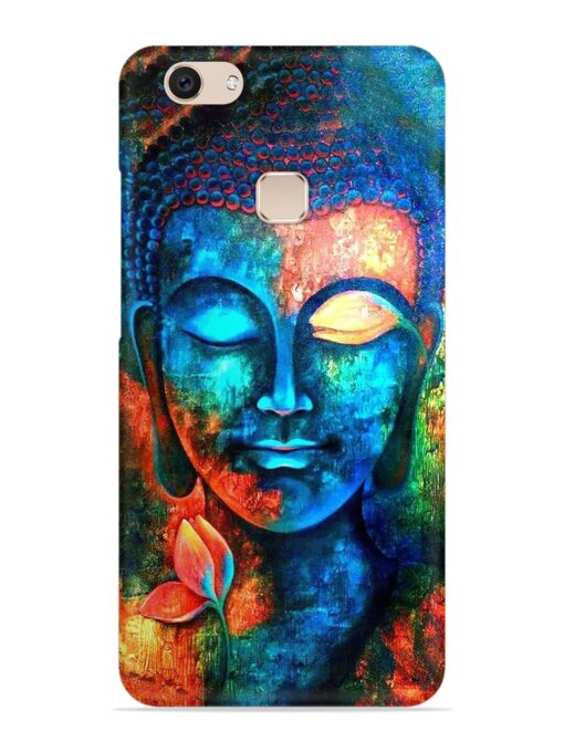 Buddha Painting Snap Case for Vivo V7 Plus Zapvi