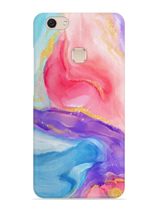 Watercolor Gradient Snap Case for Vivo V7 Plus Zapvi