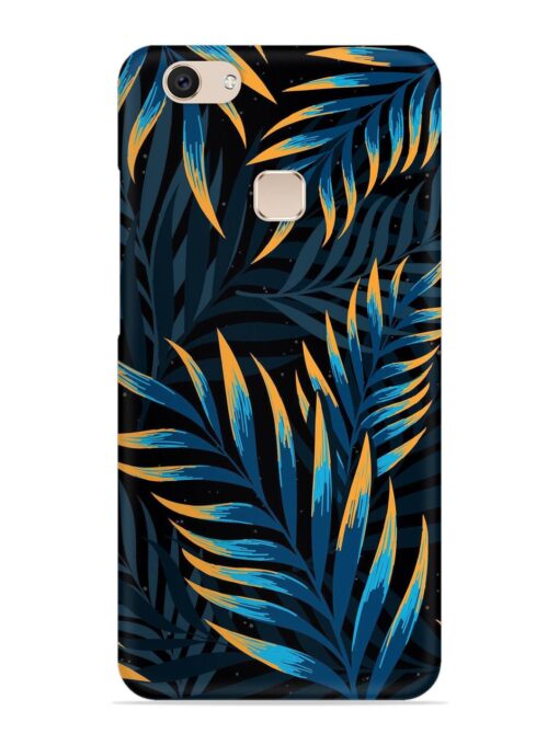 Abstract Leaf Art Snap Case for Vivo V7 Plus Zapvi