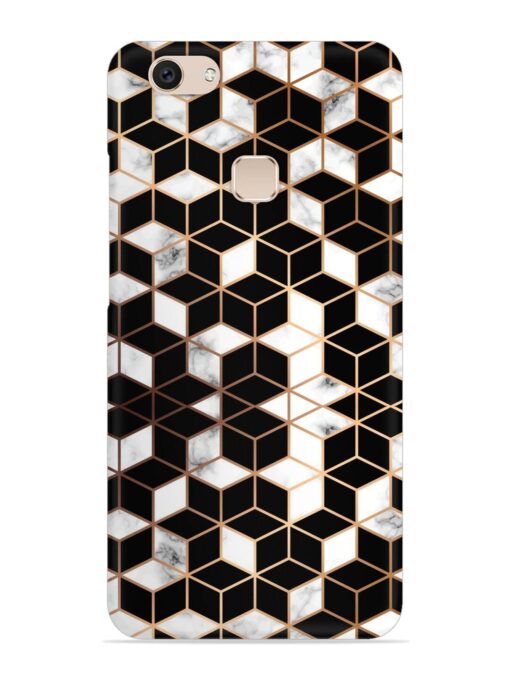 Vector Marble Texture Snap Case for Vivo V7 Plus Zapvi