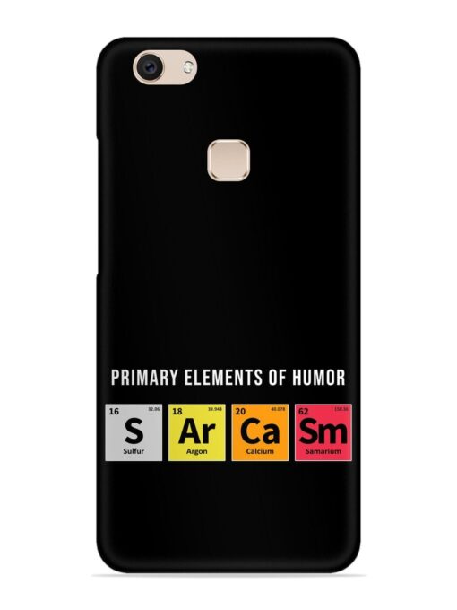 Primary Elements Humor Snap Case for Vivo V7 Plus Zapvi