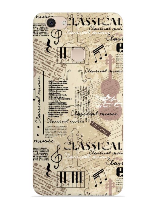 Classical Music Lpattern Snap Case for Vivo V7 Plus Zapvi