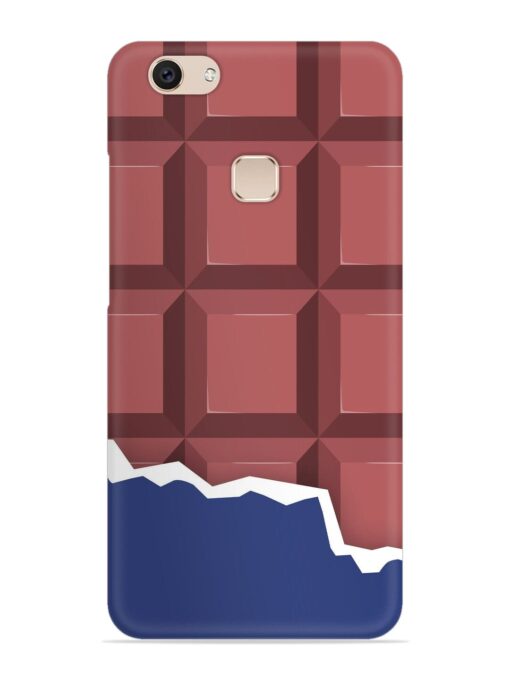 Chocolate Vector Art Snap Case for Vivo V7 Plus Zapvi