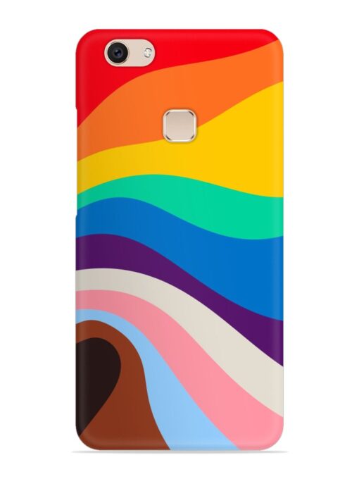 Minimal Pride Art Snap Case for Vivo V7 Plus Zapvi