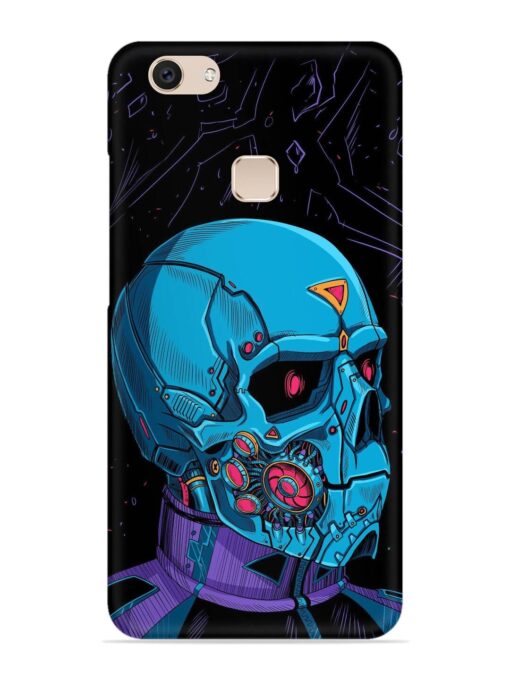 Skull Robo Vector Snap Case for Vivo V7 Plus Zapvi