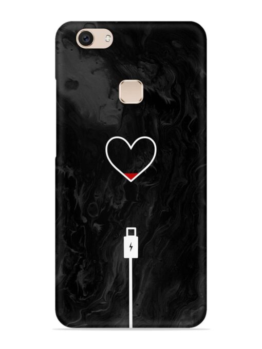 Heart Charging Vector Snap Case for Vivo V7 Plus Zapvi