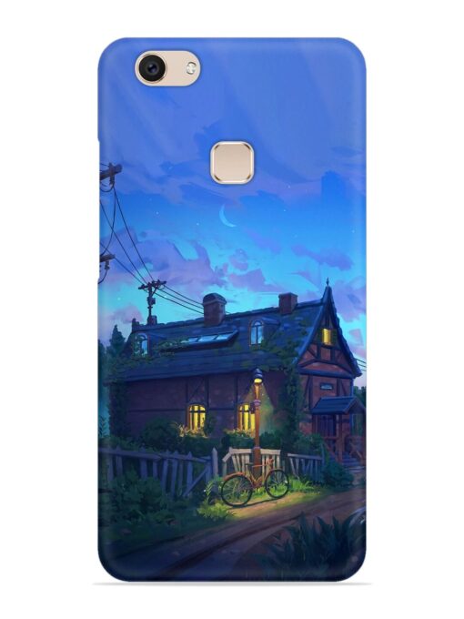 Beautiful Village House Snap Case for Vivo V7 Plus Zapvi