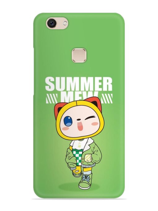 Summer Mew Snap Case for Vivo V7 Plus Zapvi