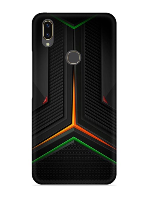 Orange Triangle Light Snap Case for Vivo V9 Zapvi