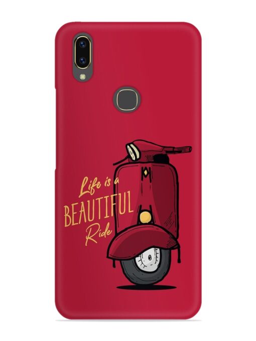 Life Is Beautiful Rides Snap Case for Vivo V9 Zapvi