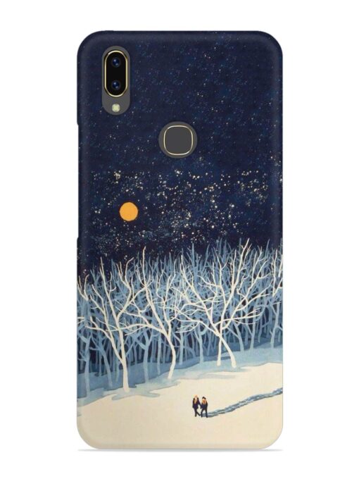 Full Moon Snowshoe Tour Snap Case for Vivo V9 Zapvi