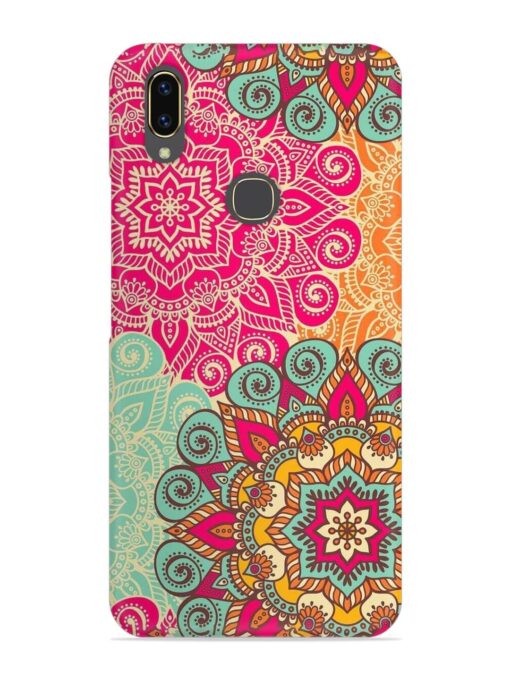 Mandala Seamless Snap Case for Vivo V9 Zapvi