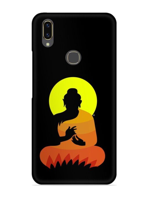 Buddha Art Black Snap Case for Vivo V9 Zapvi