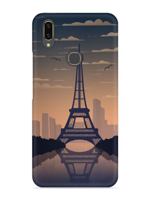 France Paris Eiffel Tower Gradient Snap Case for Vivo V9 Zapvi