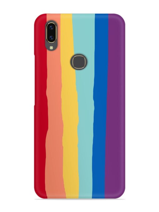 Rainbow Genuine Liquid Snap Case for Vivo V9 Zapvi