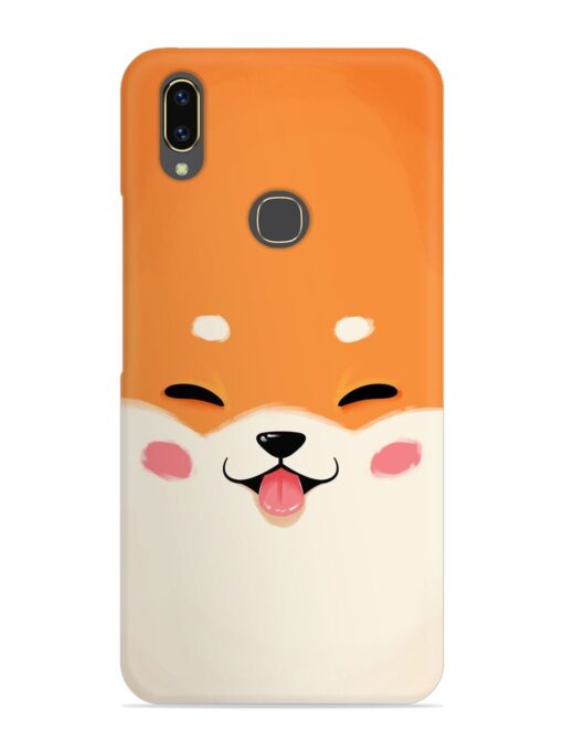 Happy Cat Art Snap Case for Vivo V9 Zapvi