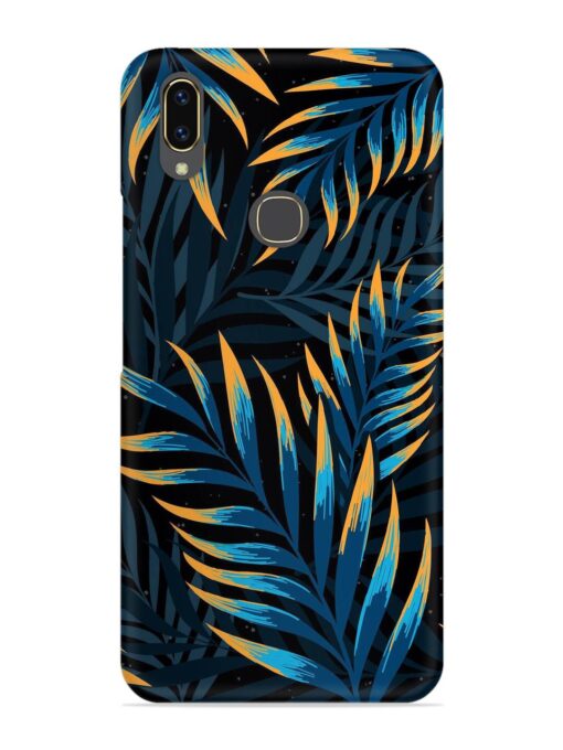 Abstract Leaf Art Snap Case for Vivo V9 Zapvi