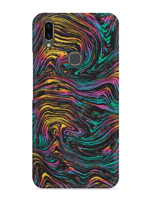 Abstract Liquid Colors Snap Case for Vivo V9 Zapvi