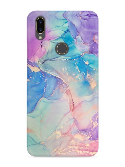 Alcohol Ink Colors Snap Case for Vivo V9 Zapvi