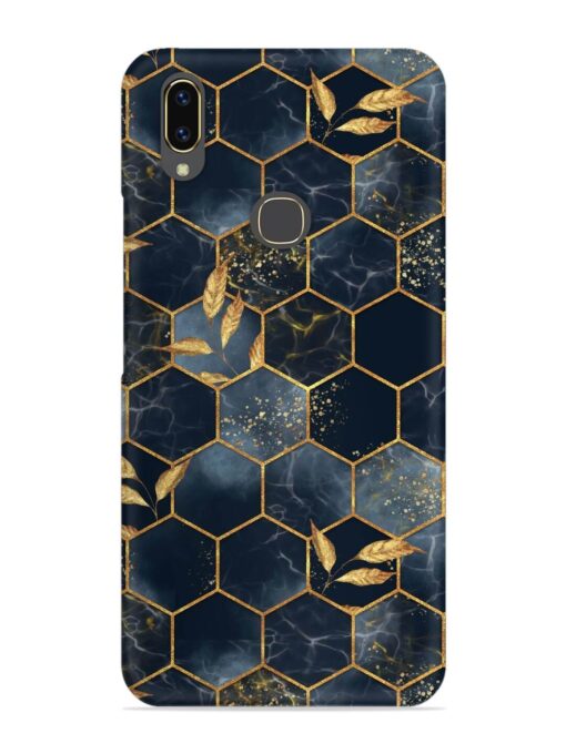 Marble Hexagon Seamless Snap Case for Vivo V9 Zapvi